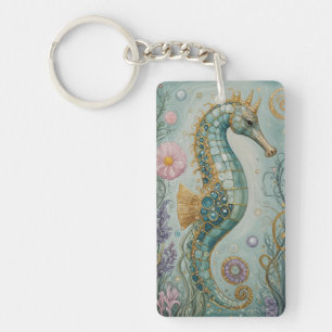 Llavero Santuario Shimmering Seahorse
