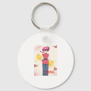 Llavero Saotome Ranma Rango 12 Sticker Estética Retro Anim