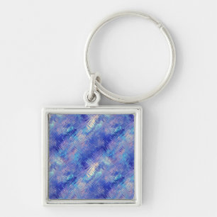 Llavero Sapphire Blue Scribled Textura