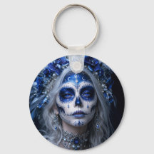 Sapphire Moon Calavera – Azul Celestial