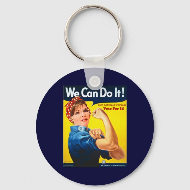Llavero Sarah Palin Keychain (Anverso)