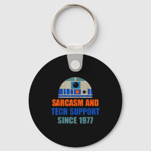 Llavero Sarcasmo y soporte técnico desde 1977 Diseño diver