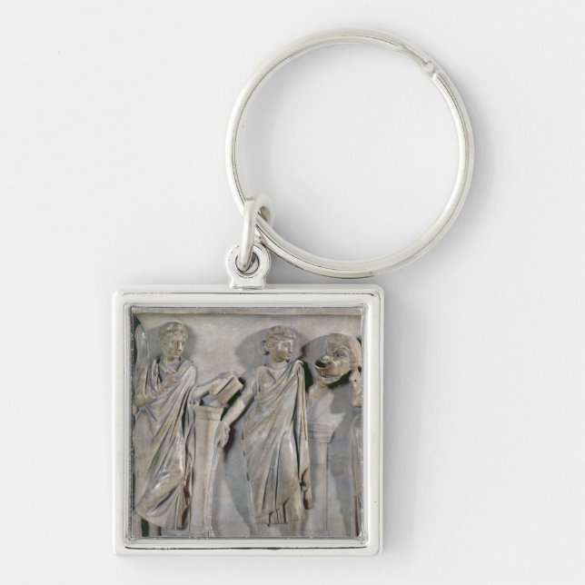 Llavero Sarcófago de las musas, detalle de Clio y (Frente)