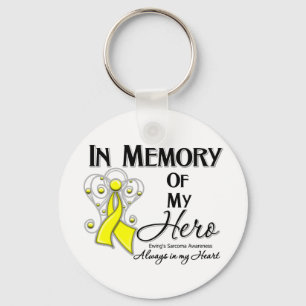 Llavero Sarcoma de Ewing en memoria de mi héroe