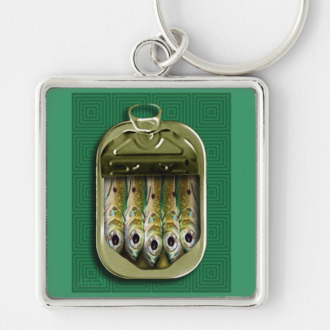 Llavero Sardinas verdes (Frente)