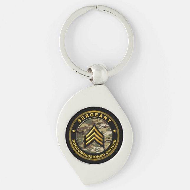Llavero Sargento Suboficial del Ejército (Anverso)