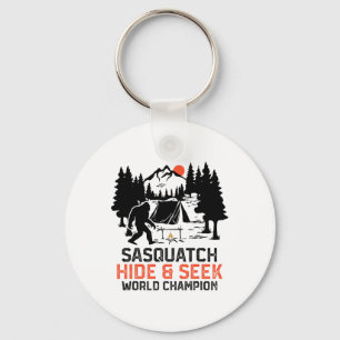Llavero Sasquatch Camping Exterior Bosque Divertido Sasqua