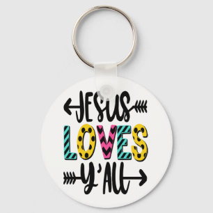 Llavero Sassy Biblia Cristiana del Sur de Jesús, Y'all