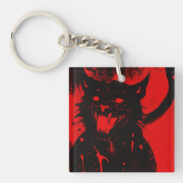 Llavero SATANICAT | Keychain acrílico