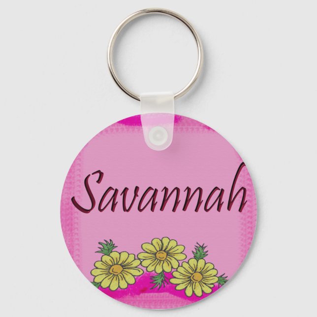 Llavero Savannah Daisy Keychain (Anverso)