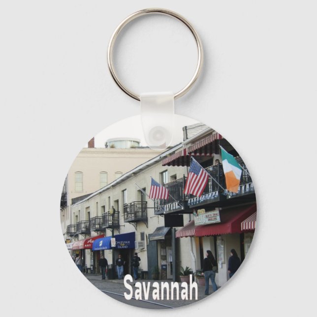 Llavero Savannah Georgia GA (Anverso)