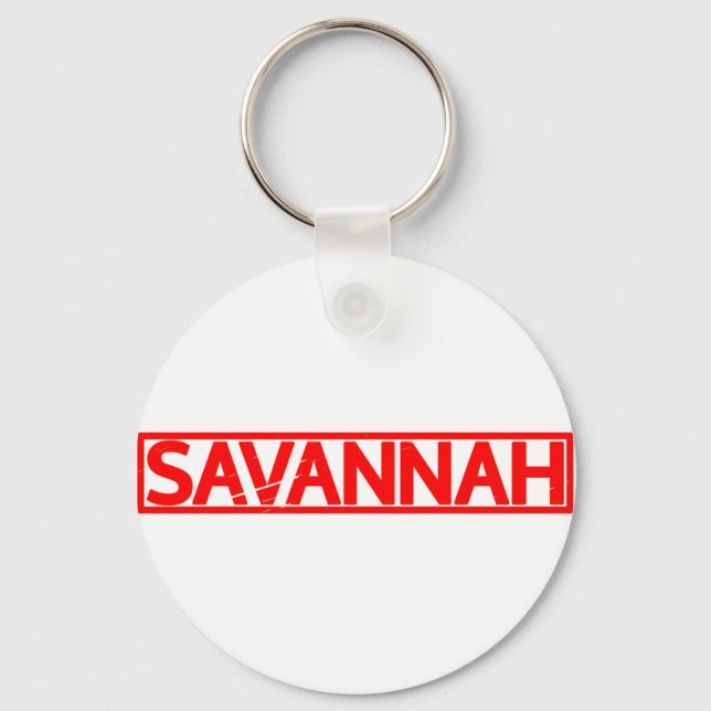 Llavero Savannah Stamp (Anverso)