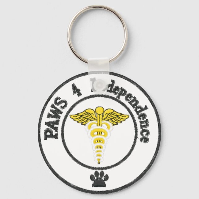 Llavero Save a human, support a service dog (Anverso)