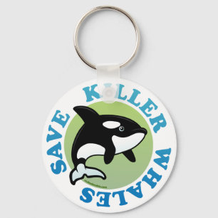 Llavero Save Killer Whales