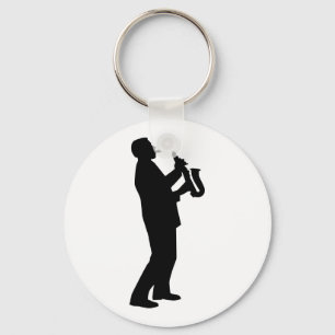 Llavero Saxophone player saxophonist