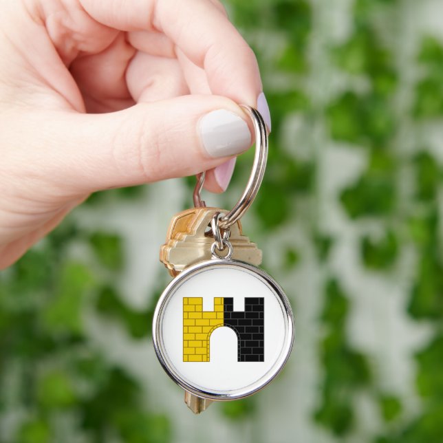 Llavero SCA Ponte Alto Pequeña (1,44") Cadena de claves re (Mano)