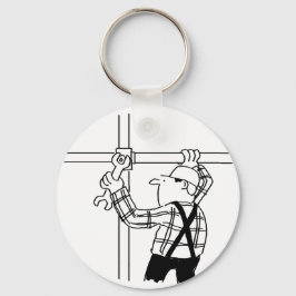 Llavero Scaffolder con Scaffolding