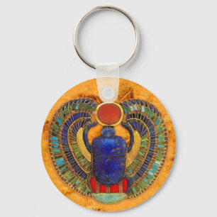 Llavero Scarab sagrado del antiguo Egipto