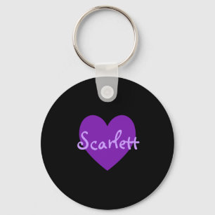 Llavero Scarlett en morado