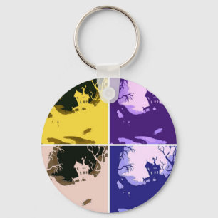 Llavero Scary Halloween House