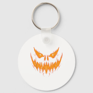 Llavero Scary Spooky Jack O Lantern Face Pumpkin Halloween