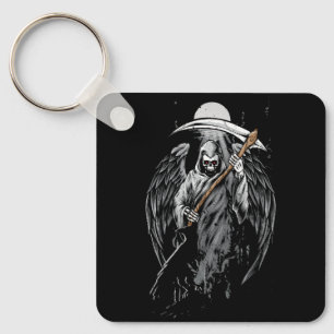 Llavero Scary Valhalla Grim Reaper Death Scythe Grunge Hor