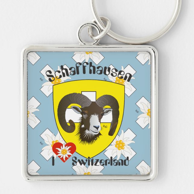 Llavero Schaffhausen Schweiz Schlüsselanhänger (Frente)