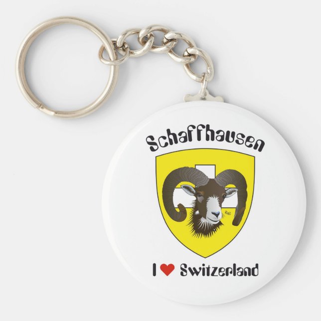 Llavero Schaffhausen Schweiz Schlüsselanhänger (Frente)