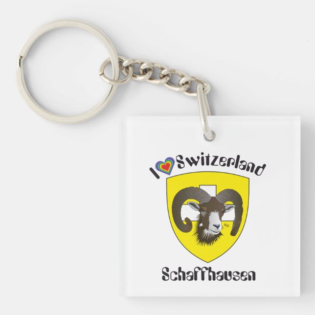 Llavero Schaffhausen - Suiza Suisse - Svizzera (Frente)