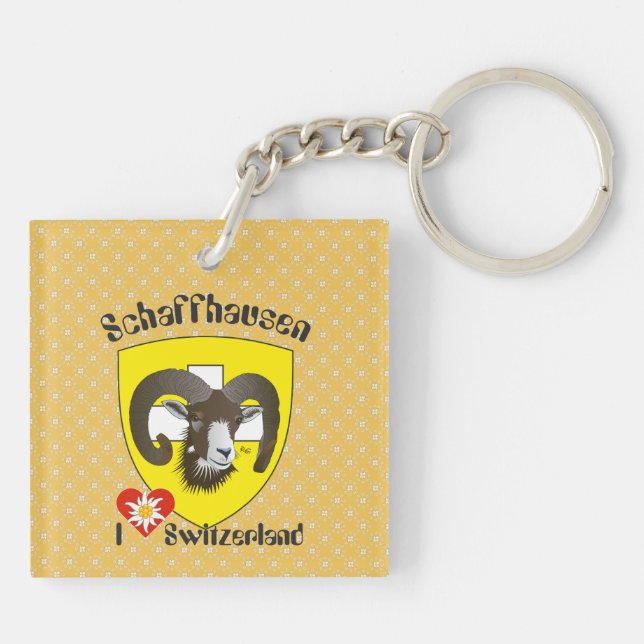Llavero Schaffhausen - Suiza Suisse - Svizzera (Atrás)