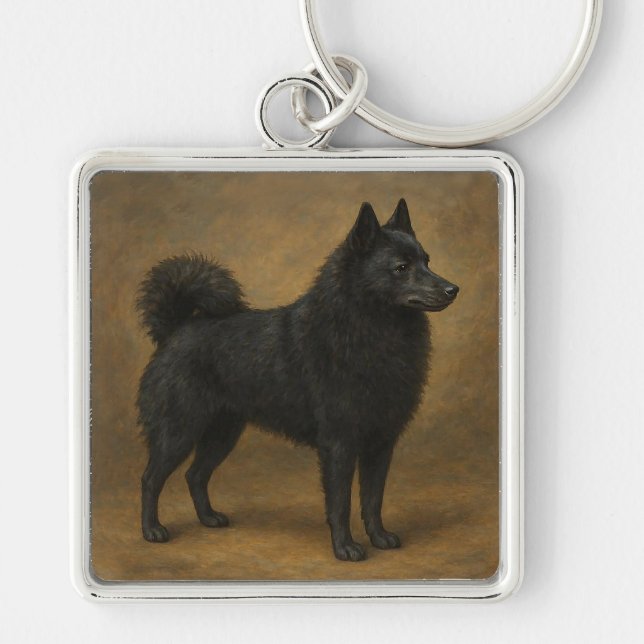 Llavero Schipperke (Frente)