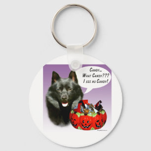 Llavero Schipperke Halloween Candy