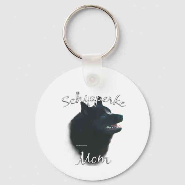 Llavero Schipperke Mom 2 (Anverso)