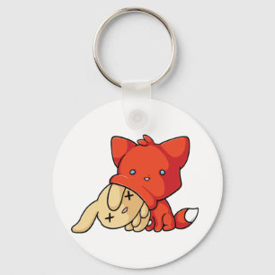 Llavero SCHLUP Fox Eating Rabbit
