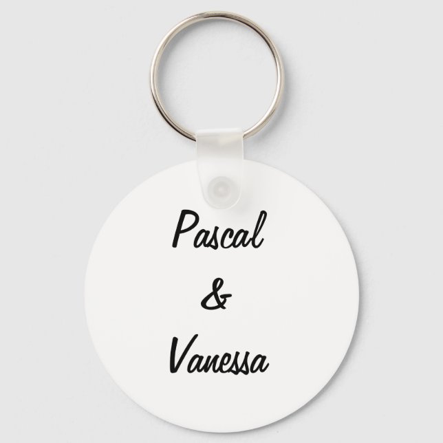 Llavero Schlüsselanhänger (Anverso)