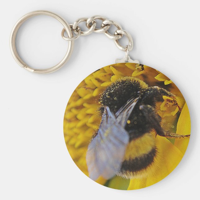 Llavero Schlüsselanhänger fleissige hummel (Frente)