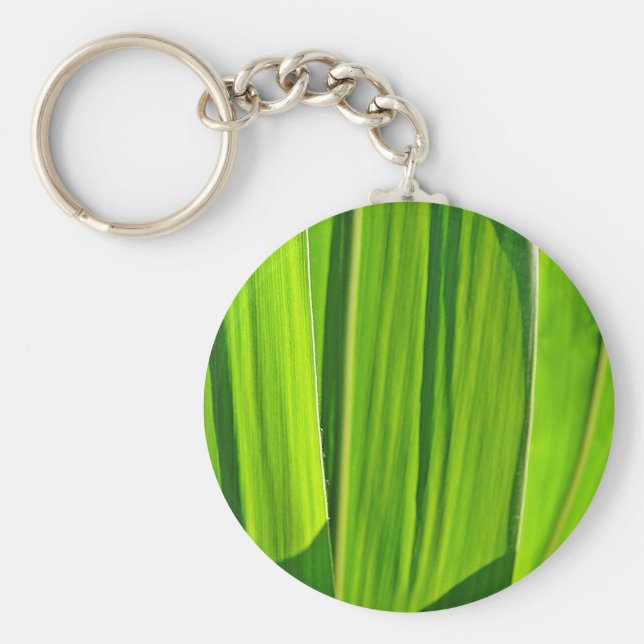 Llavero Schlüsselanhänger grüne Maisblätter (Frente)