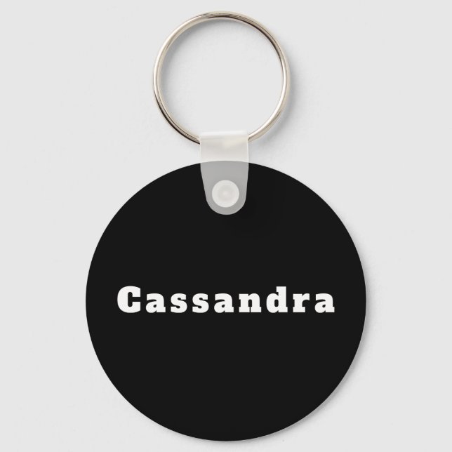 Llavero Schlüsselanhänger mit Namen Cassandra (Anverso)