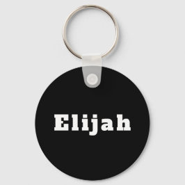Llavero Schlüsselanhänger mit Namen Elijah