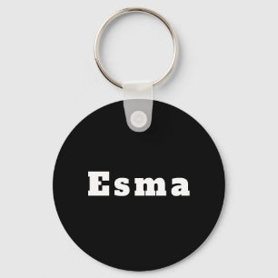 Llavero Schlüsselanhänger mit Namen Esma
