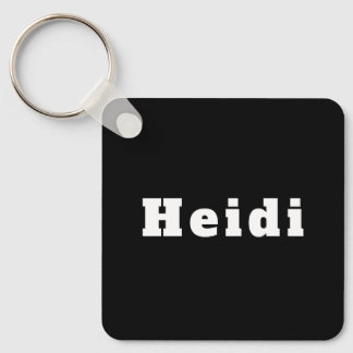 Llavero Schlüsselanhänger mit Namen Heidi