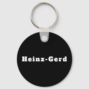 Llavero Schlüsselanhänger mit Namen Heinz-Gerd