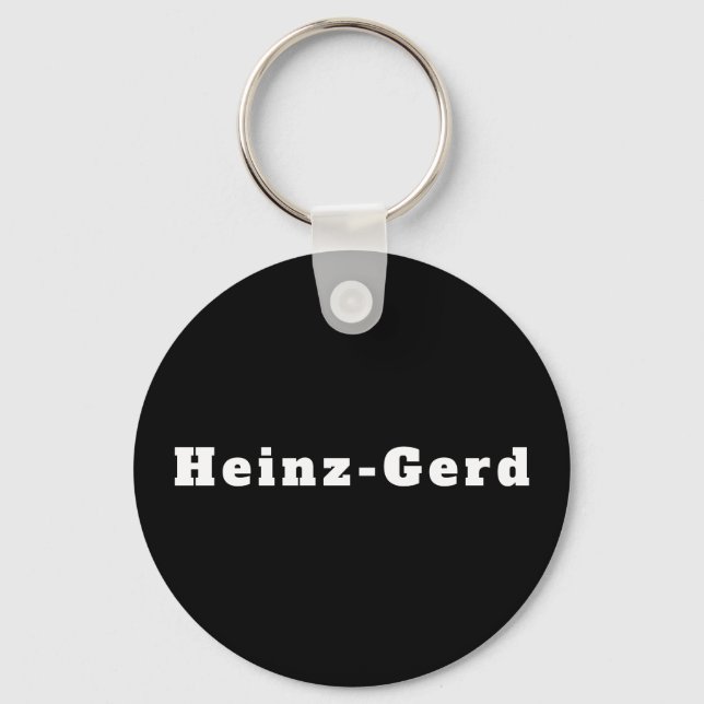 Llavero Schlüsselanhänger mit Namen Heinz-Gerd (Anverso)