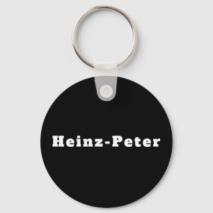 Llavero Schlüsselanhänger mit Namen Heinz-Peter