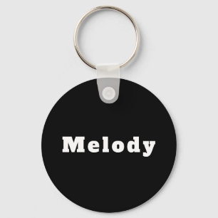 Llavero Schlüsselanhänger mit Namen Melody