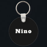Llavero Schlüsselanhänger mit Namen Nino<br><div class="desc">Schlüsselanhänger mit Namen Nino</div>