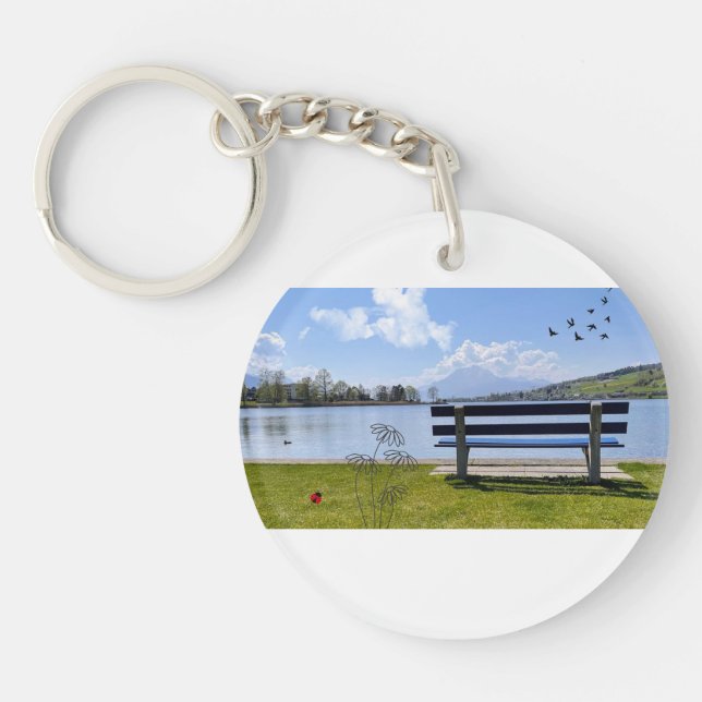 Llavero Schlüsselanhänger See & Hafen – Ruhe für unterwegs (Frente)