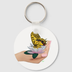 Llavero Schmetterling en mano