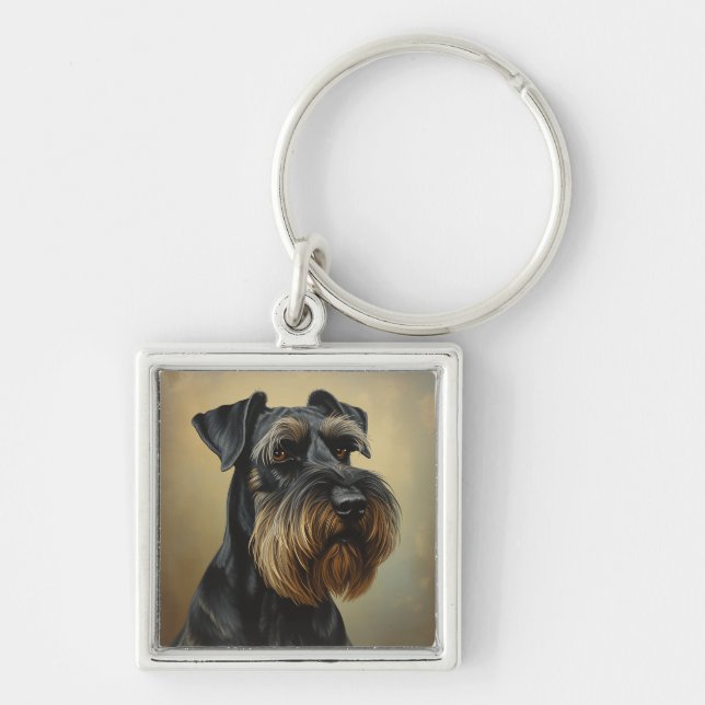 Llavero Schnauzer gigante (Frente)