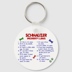 Llavero SCHNAUZER (Leyes de propiedad) 2
